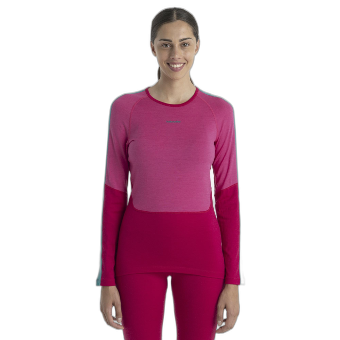 Bluza damka ICEBREAKER ZoneKnit Insulate HD 56GQ /  różowy