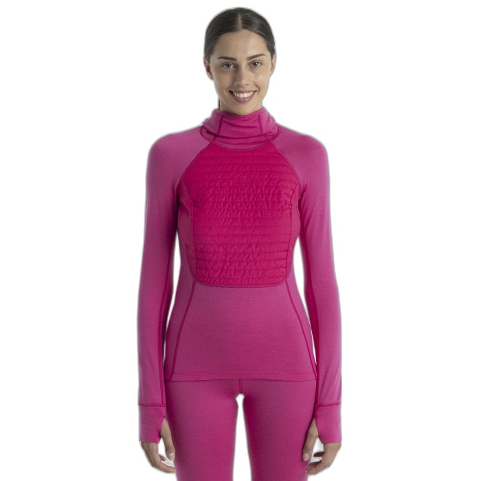 Bluza damka ICEBREAKER ZoneKnit Insulate HD 56GQ /  różowy