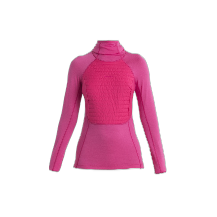 Bluza damka ICEBREAKER ZoneKnit Insulate HD 56GQ /  różowy