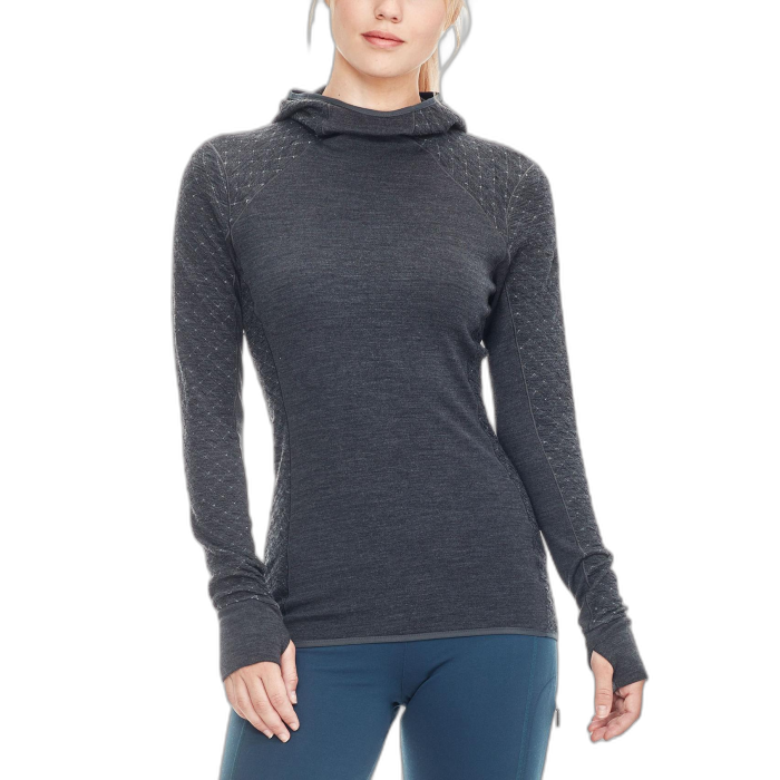 Bluza damska ICEBREAKER Affinity HD 103892 001 /  szary