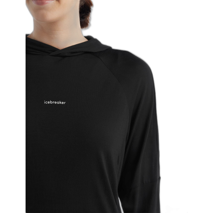 Bluza damska ICEBREAKER Cool-Lite HD A56EX /  czarny
