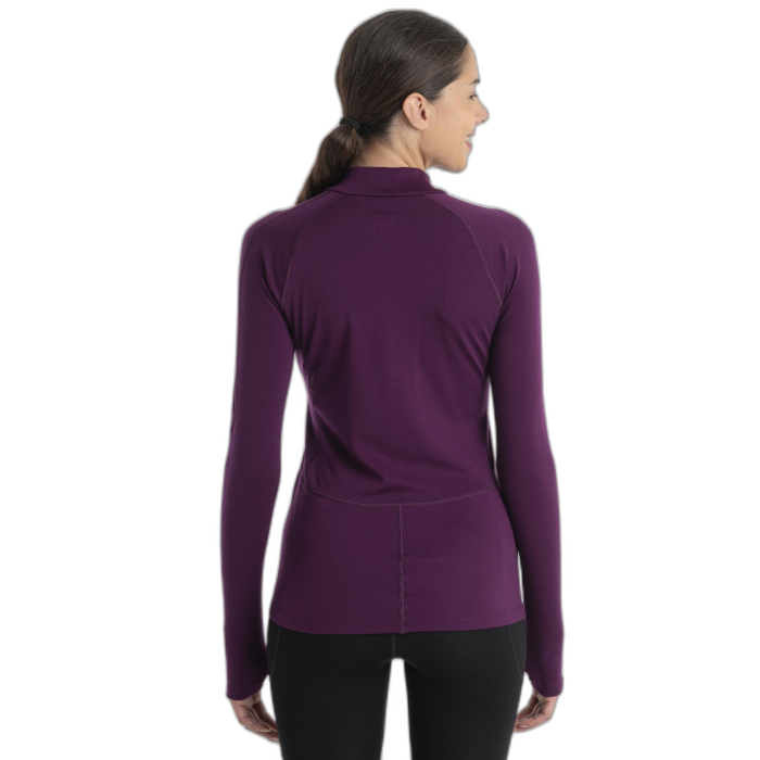 Bluza damska ICEBREAKER Merino 300 Fine HZ 56SL /  fioletowy