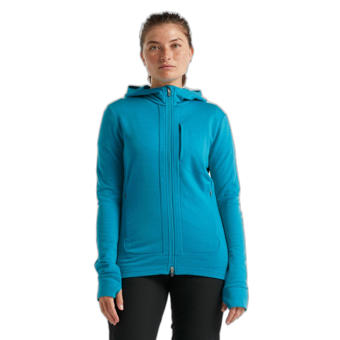 Bluza damska ICEBREAKER Quantum 3 HD 59JW /  niebieski