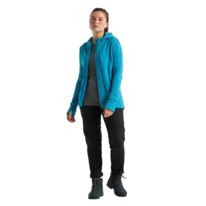 Bluza damska ICEBREAKER Quantum 3 HD 59JW /  niebieski