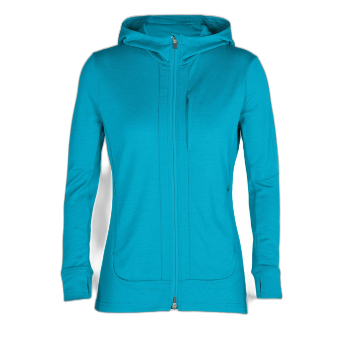 Bluza damska ICEBREAKER Quantum 3 HD 59JW /  niebieski