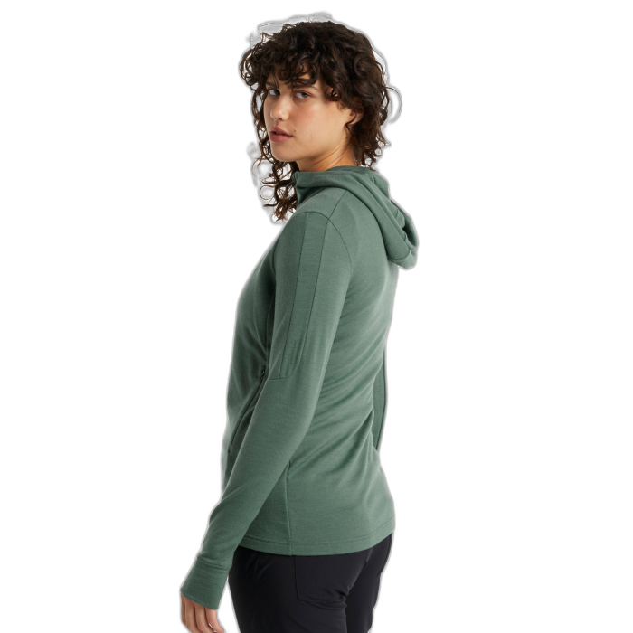 Bluza damska ICEBREAKER Quantum 3 HD 59JW /  zielony