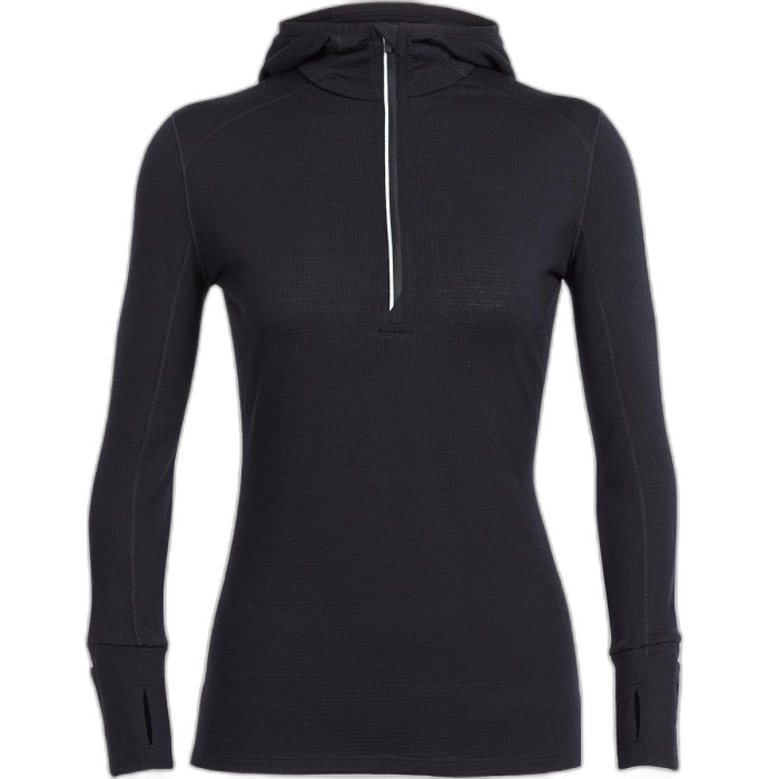 Bluza damska ICEBREAKER Rush HZ HD 103815 001 /  czarny