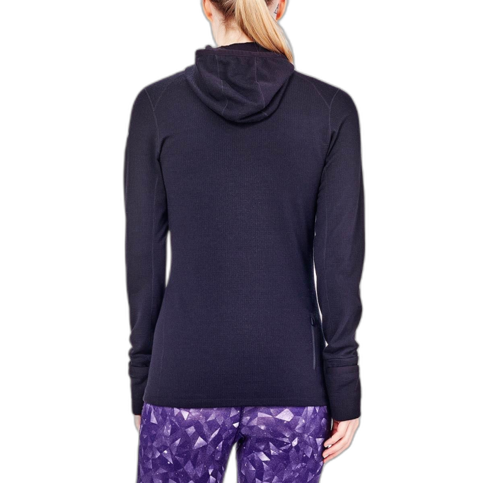 Bluza damska ICEBREAKER Rush HZ HD 103815 001 /  czarny