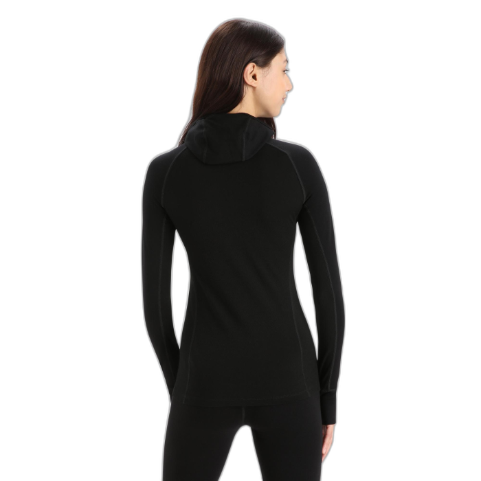 Bluza damska ICEBREAKER ZoneKnit Insulated HD 56GQ  /  czarny