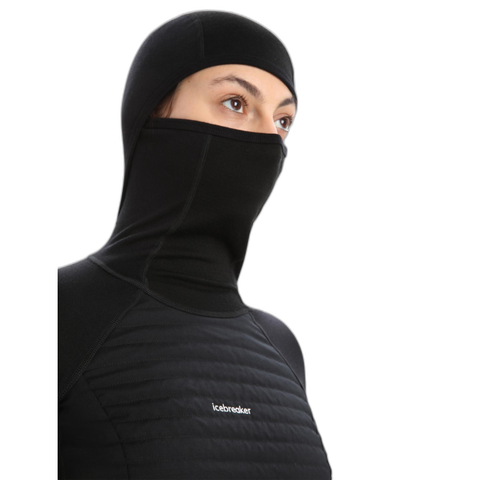 Bluza damska ICEBREAKER ZoneKnit Insulated HD 56GQ  /  czarny