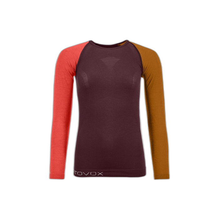 Bluza damska ORTOVOX 120 Comp LS /  wielokolorowy