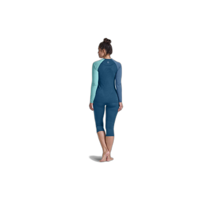 Bluza damska ORTOVOX 120 Comp LS /  wielokolorowy