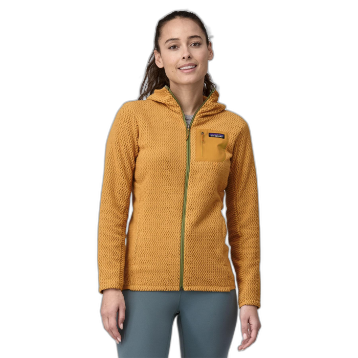 Bluza damska PATAGONIA  R1 Air FZ HD /  żółty