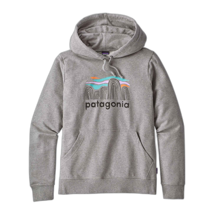 Bluza damska PATAGONIA Fitz Roy Boulders MW HD /  szary