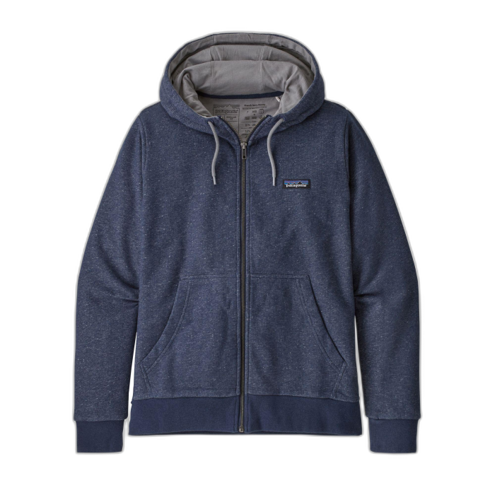 Bluza damska PATAGONIA P-6 Label French Terry FZ /  granatowy