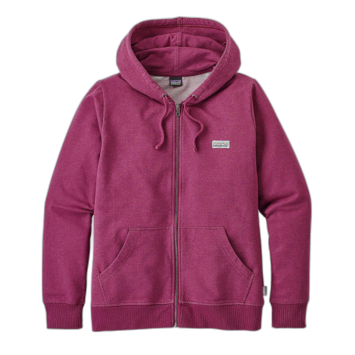Bluza damska PATAGONIA P-6 Label MW FZ HD /  fioletowy