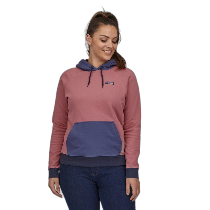 Bluza damska PATAGONIA P-6 Label Organic Hoody /  wielokolorowy
