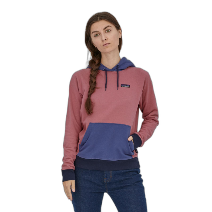 Bluza damska PATAGONIA P-6 Label Organic Hoody /  wielokolorowy