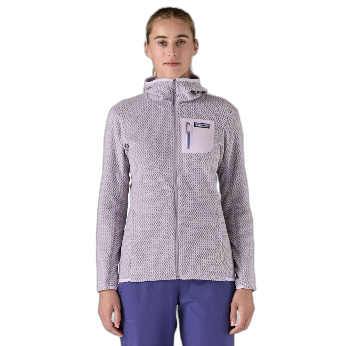 Bluza damska PATAGONIA R1 Air FZ HD /  fioletowy