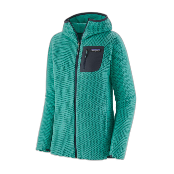Bluza damska PATAGONIA R1 Air FZ HD /  zielony