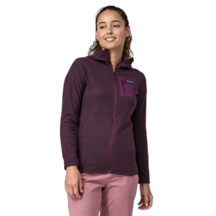 Bluza damska PATAGONIA R1 Air FZ HD /  fioletowy
