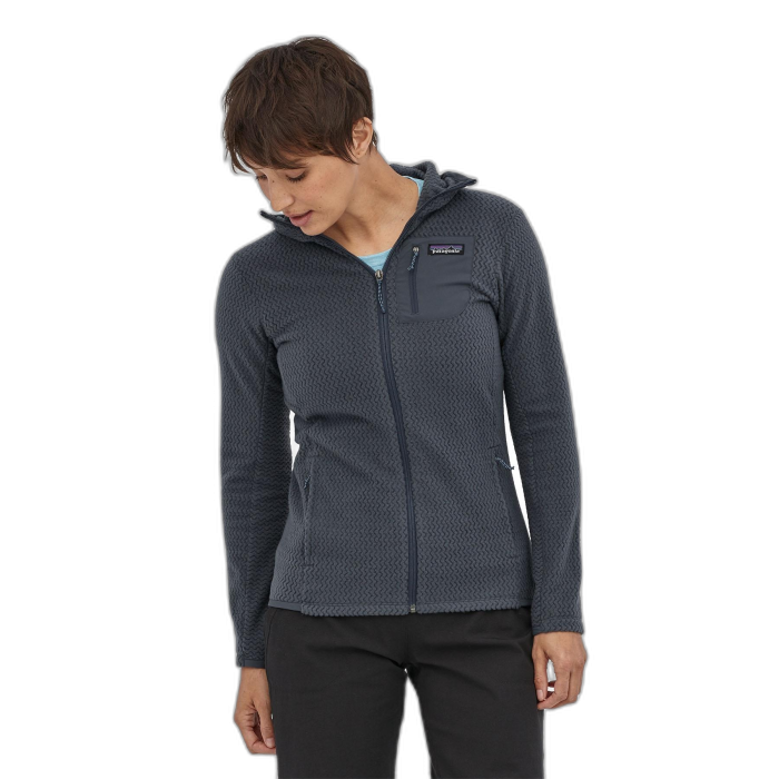 Bluza damska PATAGONIA R1 Air FZ HD /  szary