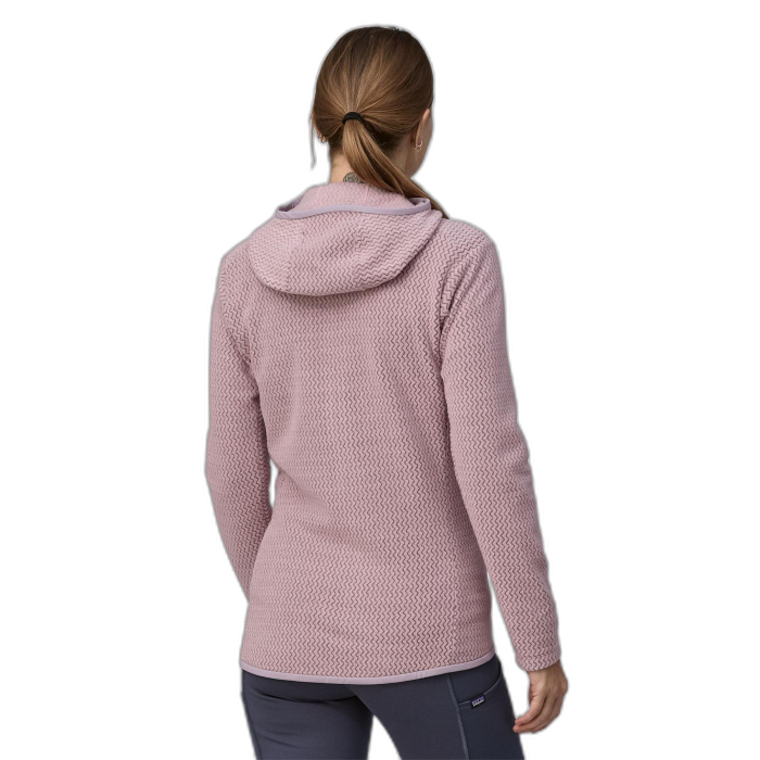 Bluza damska PATAGONIA R1 Air FZ HD /  różowy