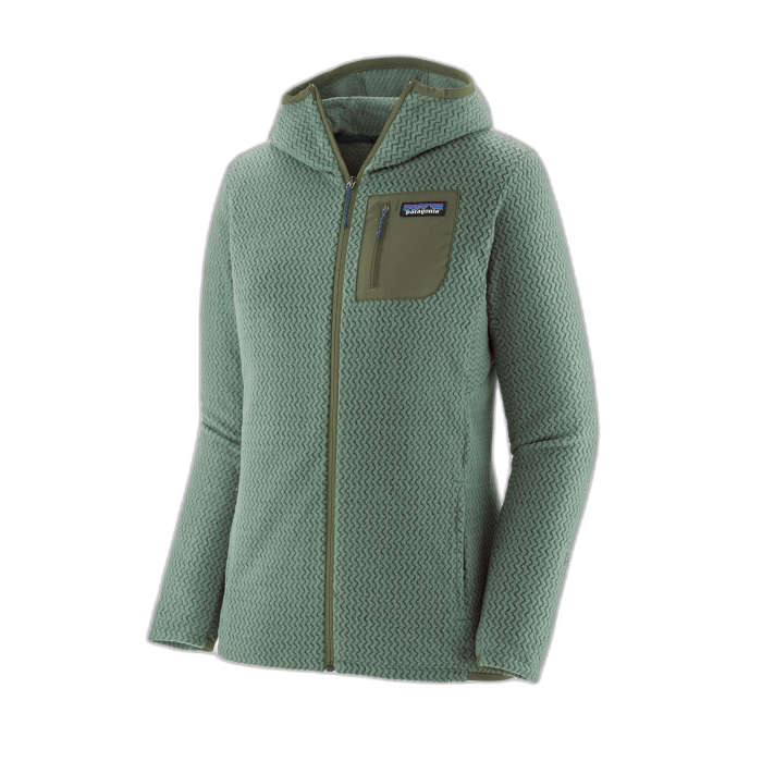 Bluza damska PATAGONIA R1 Air FZ HD /  zielony