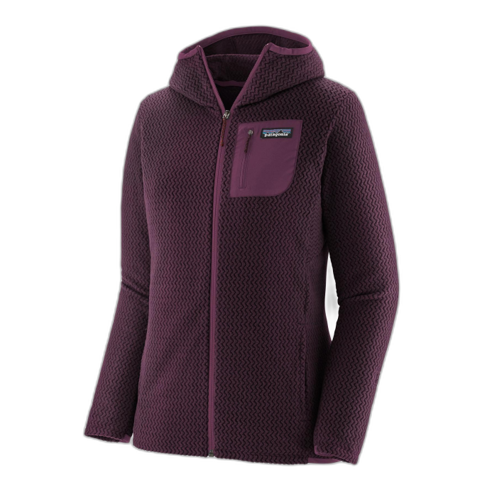 Bluza damska PATAGONIA R1 Air FZ HD /  fioletowy
