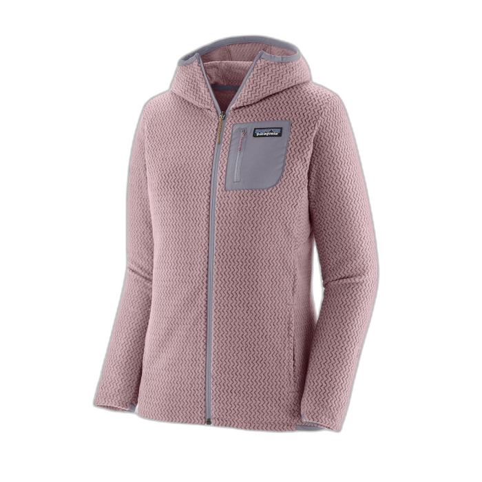 Bluza damska PATAGONIA R1 Air FZ HD /  różowy