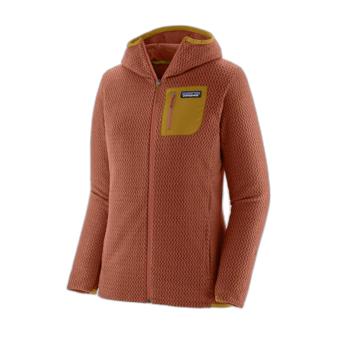 Bluza damska PATAGONIA R1 Air FZ HD /  czerwony