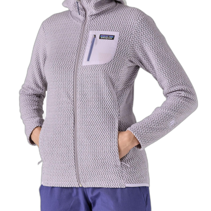 Bluza damska PATAGONIA R1 Air FZ HD /  fioletowy