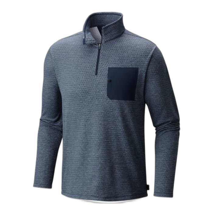 Bluza MHW Mainframe Long Sleeve Quarter Zip OM0673 /  granatowy
