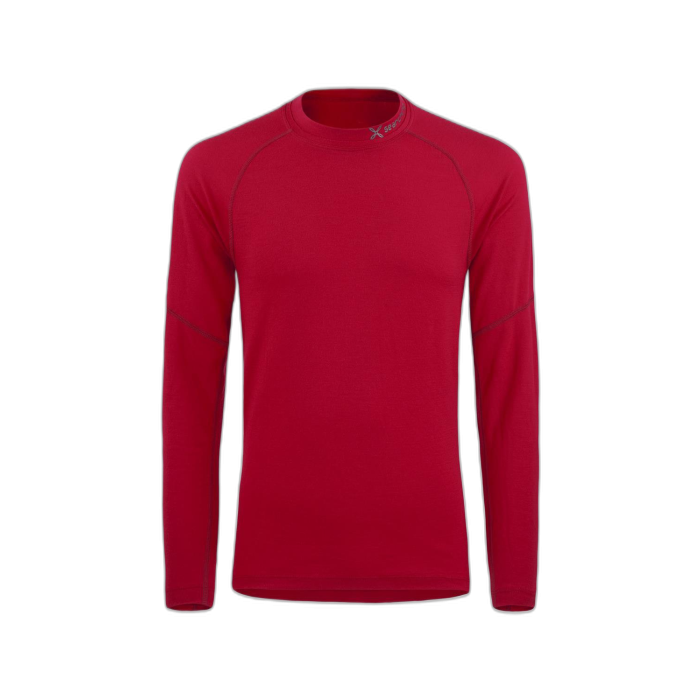 Bluza MONTURA Merino Neck /  czerwony