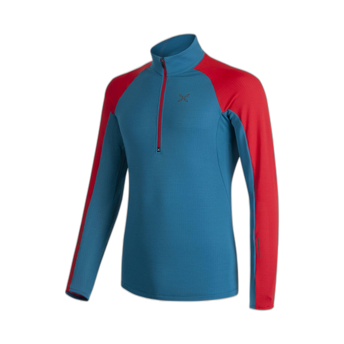 Bluza MONTURA Run Soft Zip /  niebieski