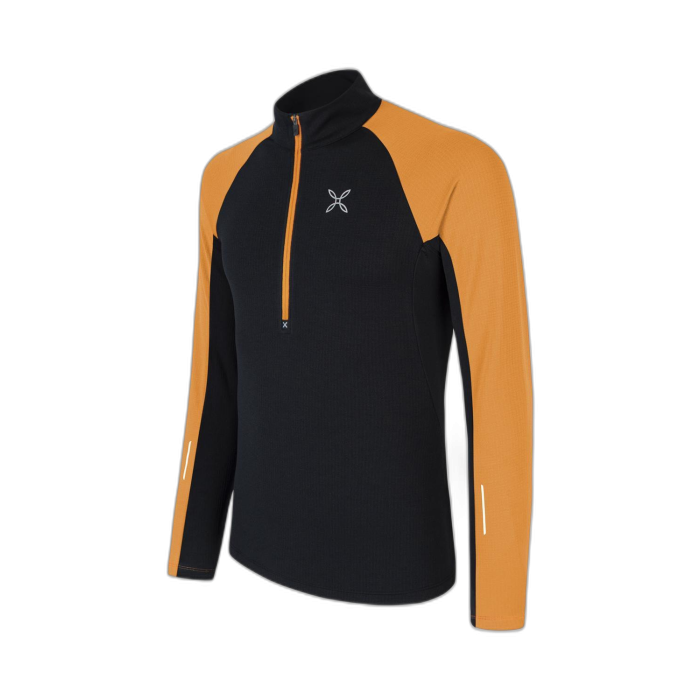 Bluza MONTURA Run Soft Zip /  pomarańczowy