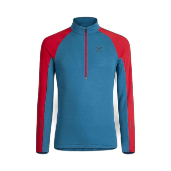 Bluza MONTURA Run Soft Zip /  niebieski