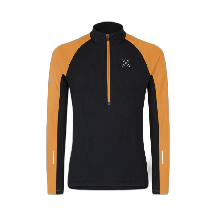 Bluza MONTURA Run Soft Zip /  pomarańczowy