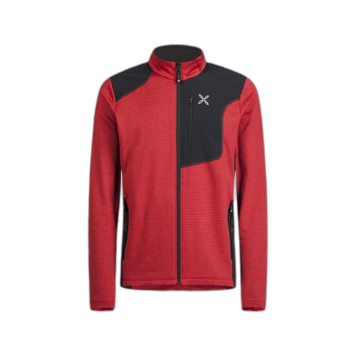 Bluza MONTURA Thermal Grid Pro /  czerwony