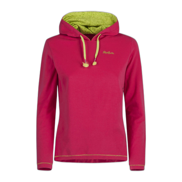 Bluza MONTURA W Lotus Hoody /  różowy