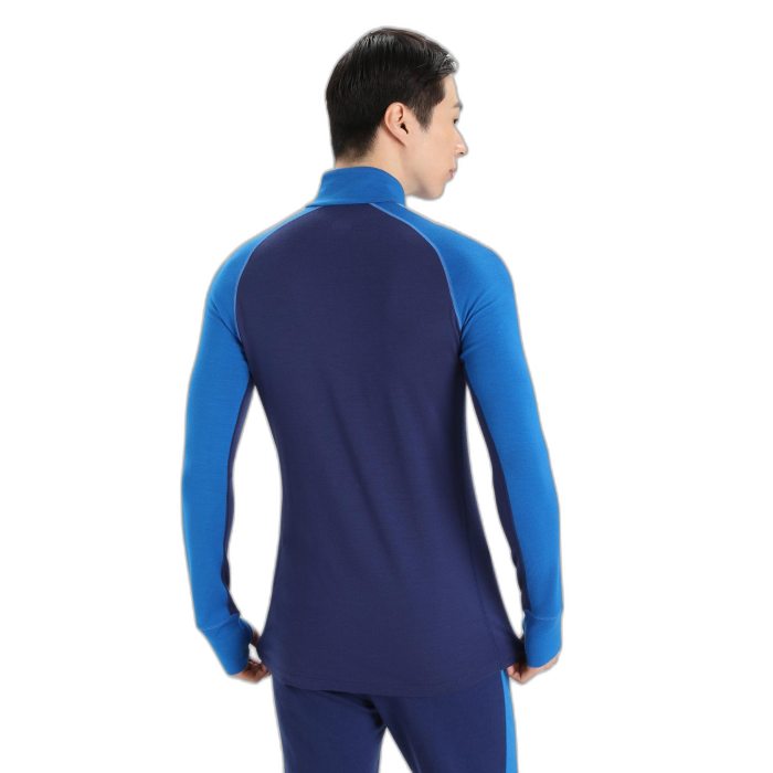 Bluza męska ICEBREAKER 260 ZoneKnit HZ 56HF /  niebieski