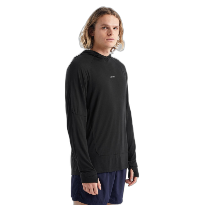 Bluza męska ICEBREAKER Cool-Lite LS HD A56EU /  czarny