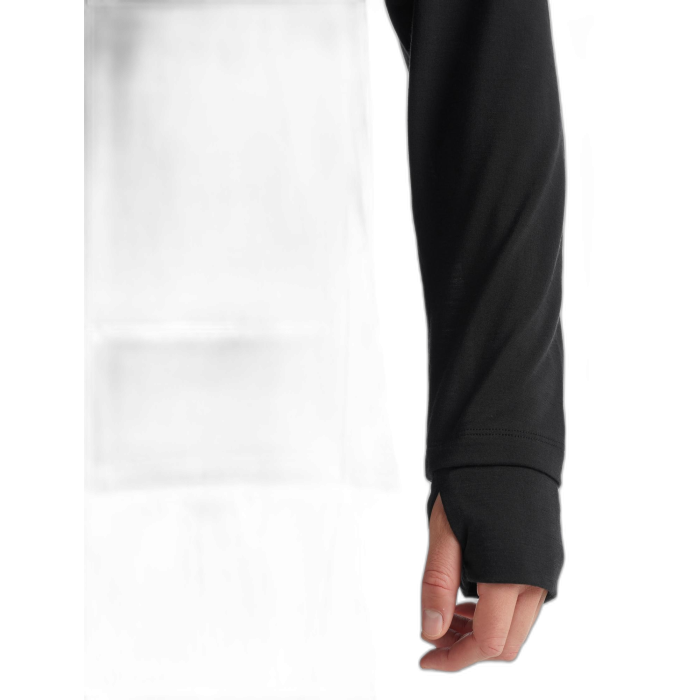 Bluza męska ICEBREAKER Cool-Lite LS HD A56EU /  czarny