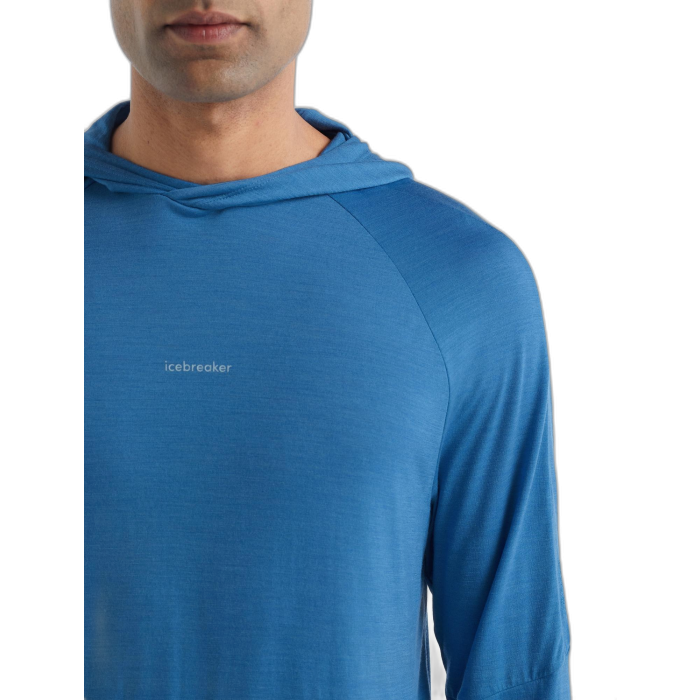 Bluza męska ICEBREAKER Cool-Lite LS HD A56EU /  niebieski