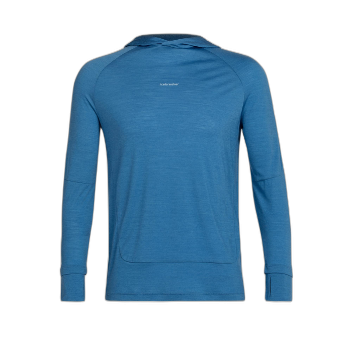 Bluza męska ICEBREAKER Cool-Lite LS HD A56EU /  niebieski