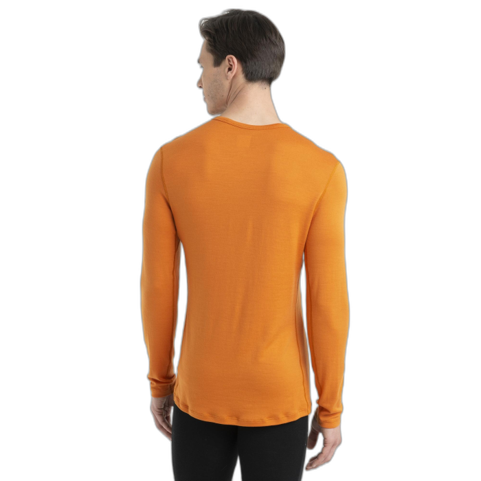 Bluza męska ICEBREAKER Tech 260 LS 104371 /  pomarańczowy