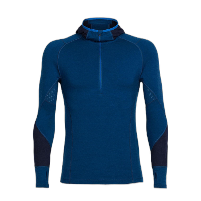 Bluza męska ICEBREAKER Winter Zone HZ HD 103854 401 /  niebieski