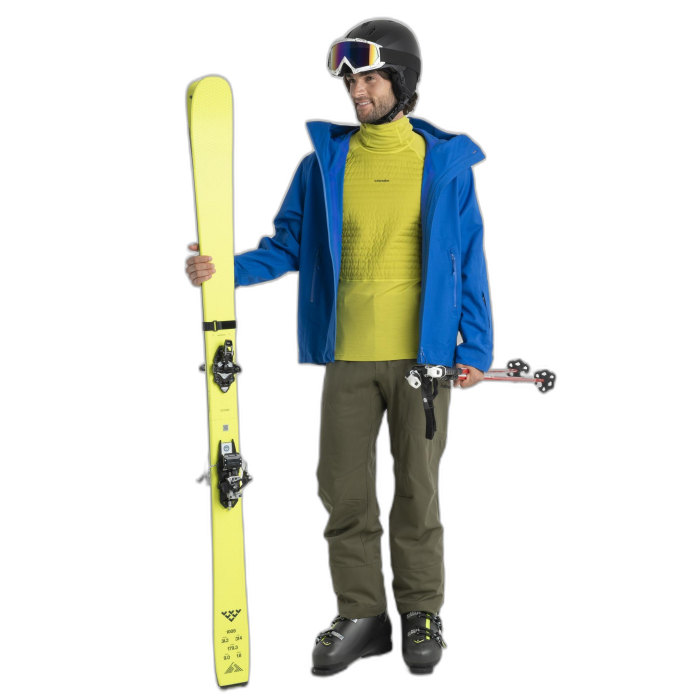 Bluza męska ICEBREAKER ZoneKnit Insulate HD 56GR /  zielony