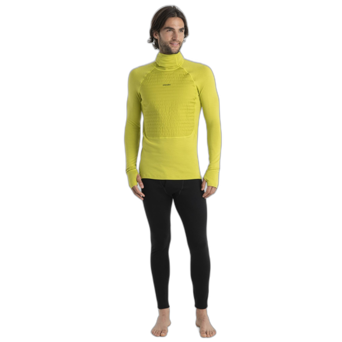 Bluza męska ICEBREAKER ZoneKnit Insulate HD 56GR /  zielony