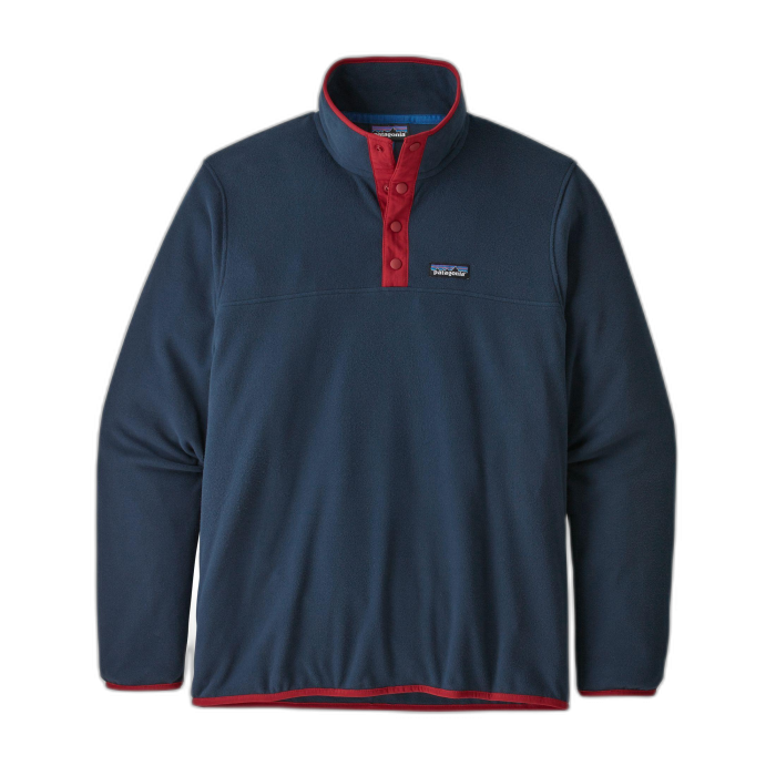 Bluza męska PATAGONIA Micro D Snap-T P/O /  granatowy